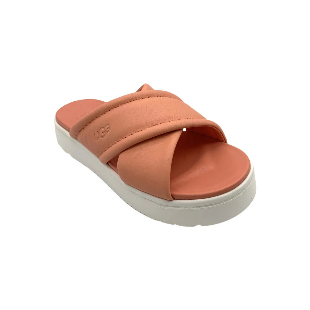 UGG Women's Zayne Crossband Sandal Coral - Medium